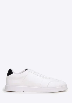 Męskie sneakersy z ekoskóry klasyczne białe>WITTCHEN Clearance