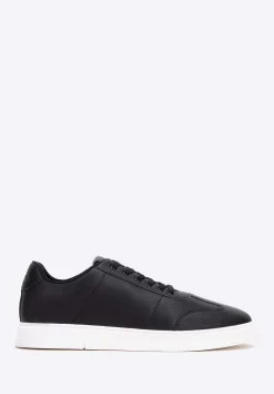Męskie sneakersy z ekoskóry klasyczne czarne>WITTCHEN New