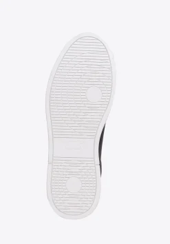 Męskie sneakersy z ekoskóry klasyczne czarne><noscript><img width=