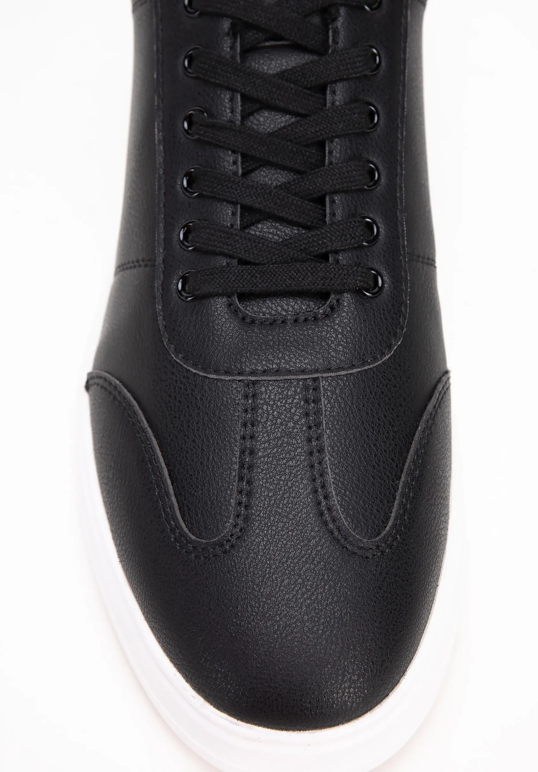 Męskie sneakersy z ekoskóry klasyczne czarne>WITTCHEN New