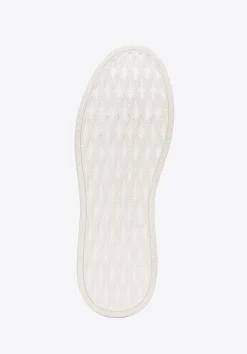 Męskie sneakersy z kontrastową podeszwą granatowe><noscript><img width=