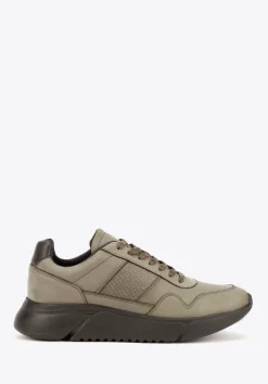 Męskie sneakersy z wegańskiej skóry ze wstawką lizard>WITTCHEN Online
