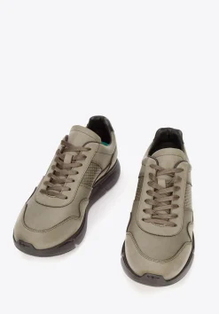 Męskie sneakersy z wegańskiej skóry ze wstawką lizard>WITTCHEN Online