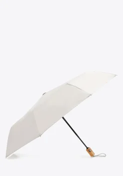 Parasol automatyczny z drewnianą rączką jasny szary>WITTCHEN Fashion