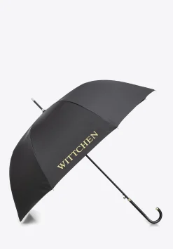 Parasol kopułowy półautomatyczny czarno - złoty>WITTCHEN Outlet