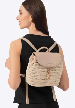 Pleciony plecak z troczkiem>WITTCHEN Hot