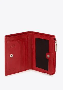 Portfel ze skóry z zapięciem UNISEX><noscript><img data-lazyloaded=