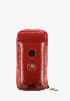 Skórzane czerwone etui na telefon czerwone>WITTCHEN Discount