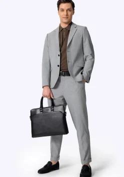 Torba na laptopa 16” z imitacji skóry czarna>WITTCHEN Hot