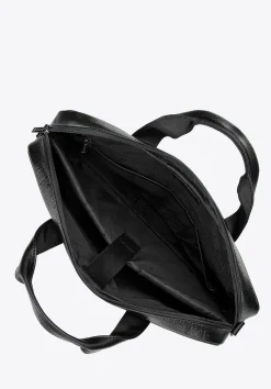 Torba na laptopa 17" z imitacji skóry czarna><noscript><img width=