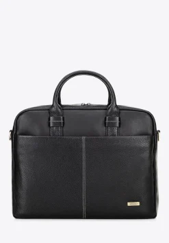Torba na laptopa 16" ze skóry czarna>WITTCHEN Hot