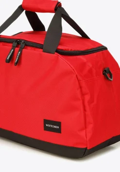 Torba podróżna basic mała czerwono-czarna><noscript><img width=