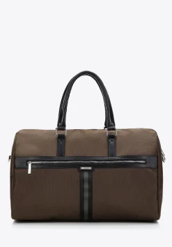 Torba podróżna z tasiemką oliwkowa>WITTCHEN Discount