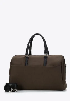 Torba podróżna z tasiemką oliwkowa>WITTCHEN Discount