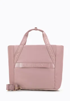 Wielofunkcyjna torba podróżna do samolotu z nylonu różowa>WITTCHEN Fashion