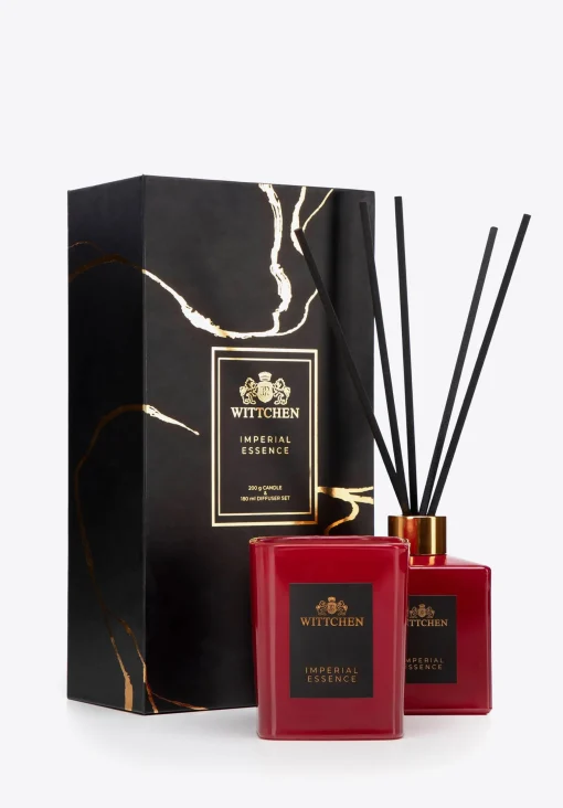 Zestaw - świeca sojowa i dyfuzor Imperial Essence>WITTCHEN Best